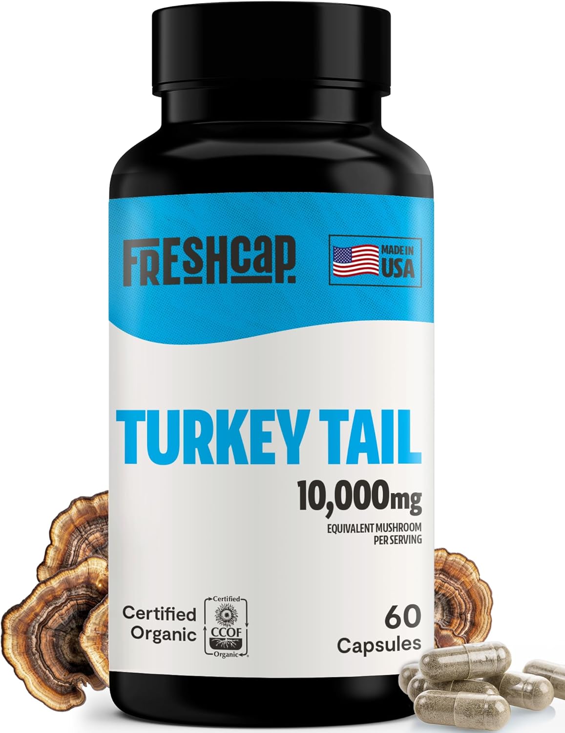 Turkey Tail Mushroom Extract Capsules - Triathlete Store