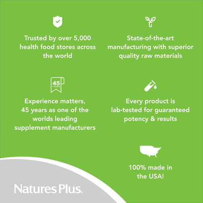 NaturesPlus Vitamin E Chewable - 400 iu, 90 Vegetarian Tablets - Carob Flavor EXP 7/2025