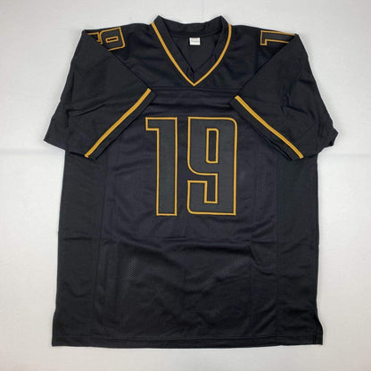 Autographed/Signed Kenny Golladay Detroit Black Football Jersey JSA COA #2