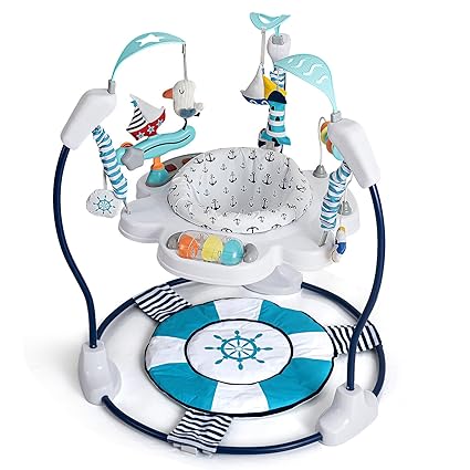 Baby Activity Center Jumper Interactive Activity Jumper Play Center with Infant Toys, 360•� Rotating Seat