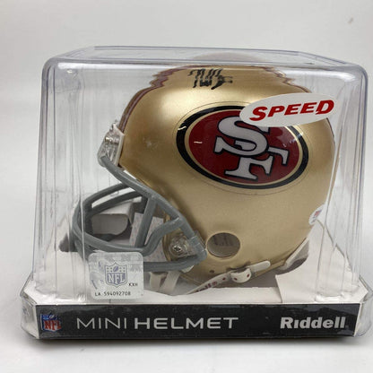Autographed/Signed Nick Bosa San Francisco 49ers Football Mini Helmet PSA/DNA COA