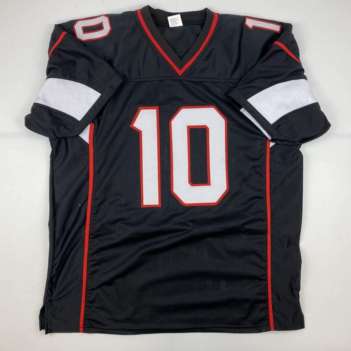 Autographed/Signed DeAndre Hopkins Arizona Black Football Jersey JSA COA