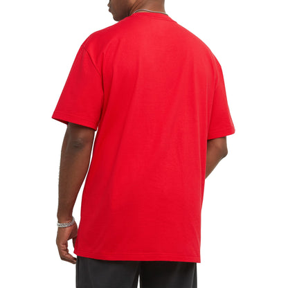 Champion mens Classic T-shirt, Classic Script T Shirt, Red, Large US