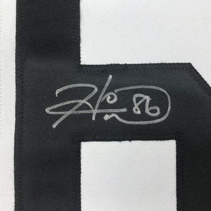 Autographed/Signed Hines Ward Pittsburgh Bumble Bee Football Jersey JSA COA