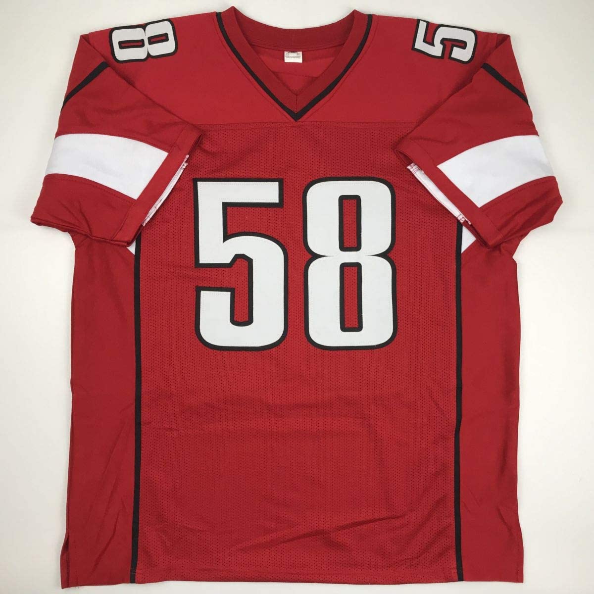 Autographed/Signed Jordan Hicks Arizona Red Football Jersey JSA COA