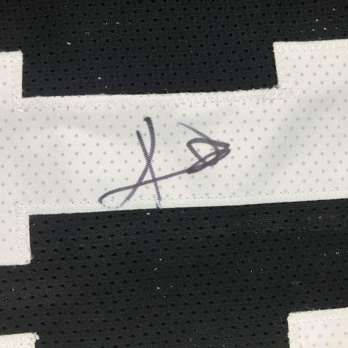 Autographed/Signed Kyrie Irving Brooklyn Black Basketball Jersey JSA COA