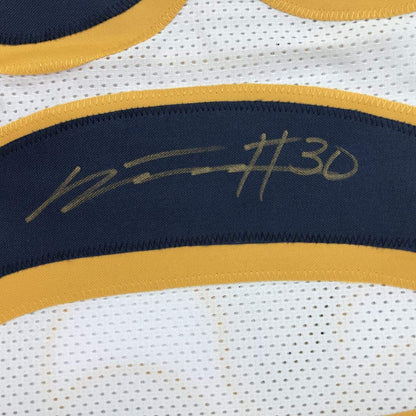 Autographed/Signed Myles Jack UCLA White College Football Jersey JSA COA