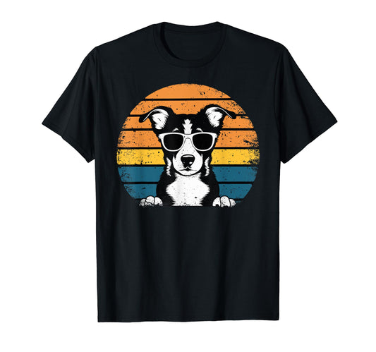 Funny Dog Sunglasses T-Shirt - Fun Novelty Design Men Women