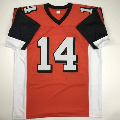 Autographed/Signed Ken Anderson Cincinnati Orange Football Jersey JSA COA