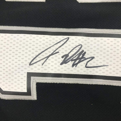 Autographed/Signed LaMarcus Aldridge San Antonio Black Basketball Jersey JSA COA