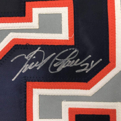 Autographed/Signed Miguel Cabrera Detroit Grey Baseball Jersey JSA COA