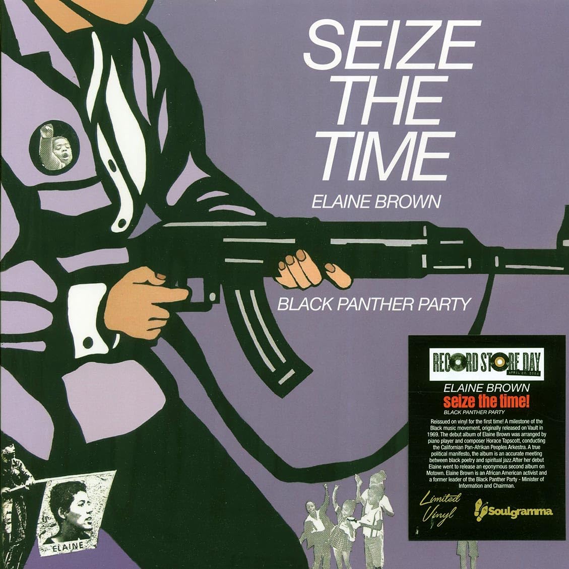 Elaine Brown - Seize The Time / Black Panther Party [Limited Edition] (Uk) Vinyl Record