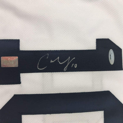 Autographed/Signed Carli Lloyd White Soccer Team USA World Cup Jersey Tristar COA