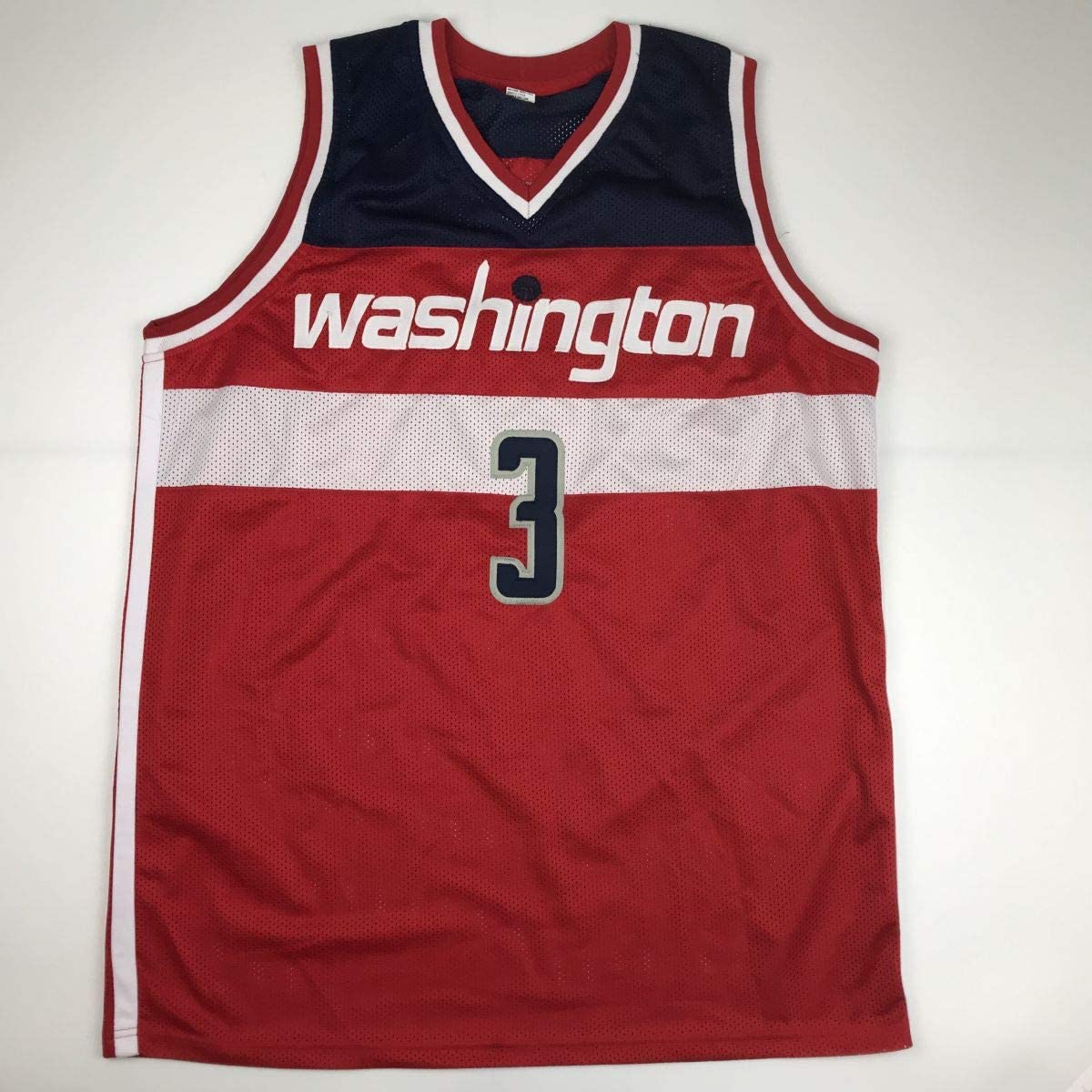 Autographed/Signed Bradley Beal Washington Red Basketball Jersey JSA COA