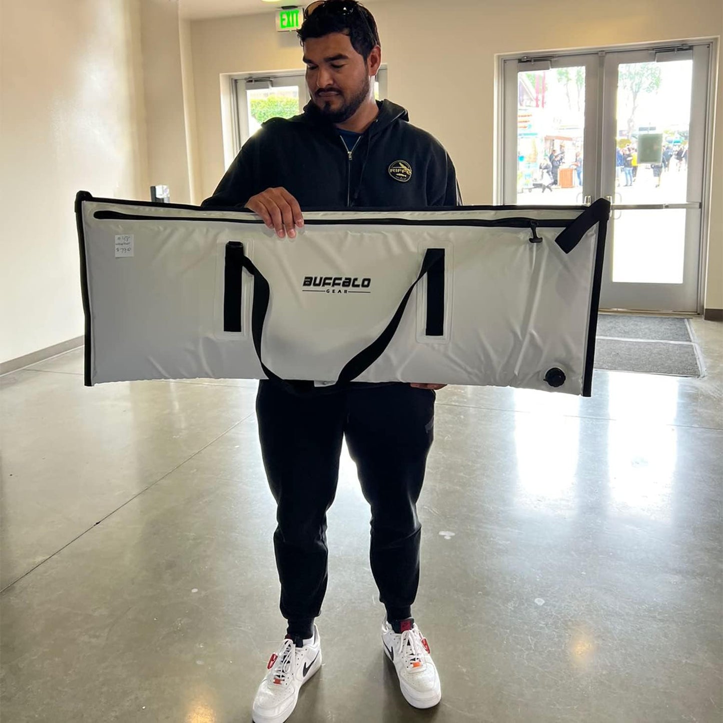 48x18'' Leakproof Fish Cooler Bag With Waterproof Zipper