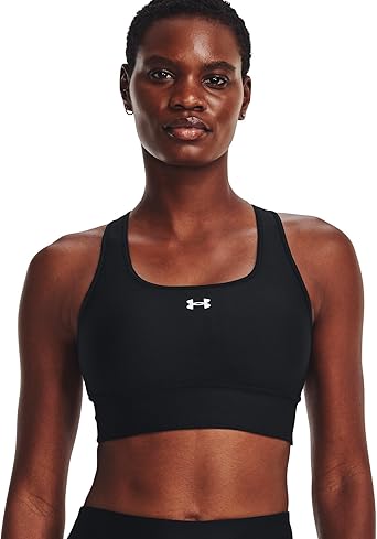Under Armour Women's Crossback Longline Mid Impact Sports Bra