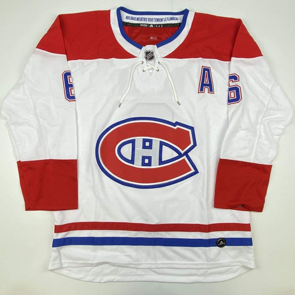 Autographed/Signed Shea Weber Montreal White Hockey Jersey JSA COA