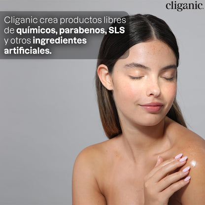 Cliganic Organic Castor Oil, 100% Pure (1oz with Eyelash Kit) 8/2027