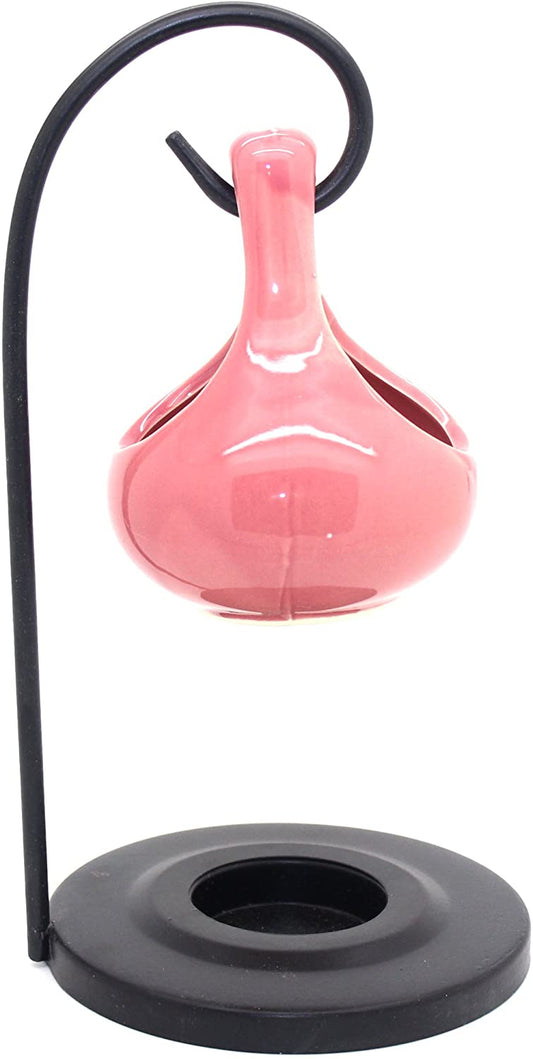 PINK TEAR DROP OIL WARMER