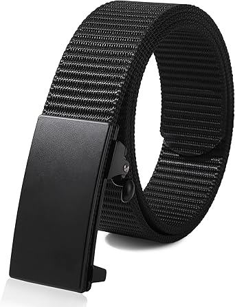WELROG Nylon Golf Belt for Boys - Adjustable Belt With Metal Buckle Kids Belt for Softball Baseball for School Uniform Girls