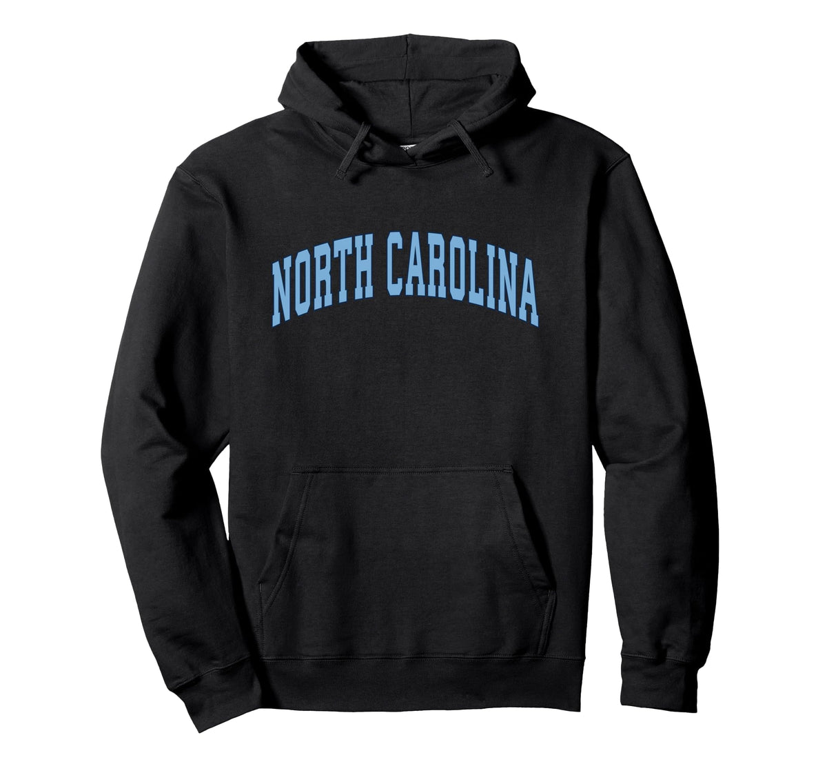North Carolina Nc Athletic Sports Hoodie - Fun Novelty Design for Adults