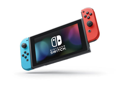 Nintendo Switch System OLED - Red / Blue - Game Console