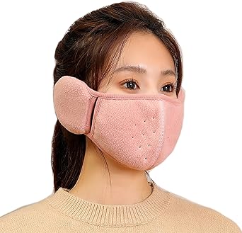 Winter Face Mask, Warm Windproof Earmuffs Mask, Wind Protection for Cold Weather Breathable, Washable Reusable