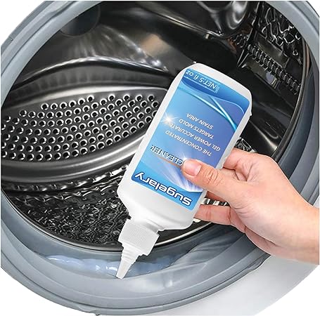 Sugelary Mold Stain Cleaner Gel, 5 Fl oz All-Purpose Gel for Home Use on Washing Machine Gasket, Bathroom Grout, Sink, Shower, Caulk, and Front Loader Seal