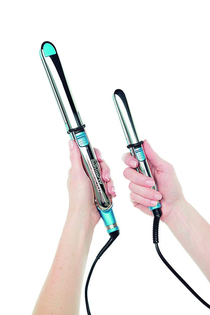BabylissPRO Nano Titanium Prima Ionic Hair Straightener, Curl and Straighten Hair With One Professional Tool