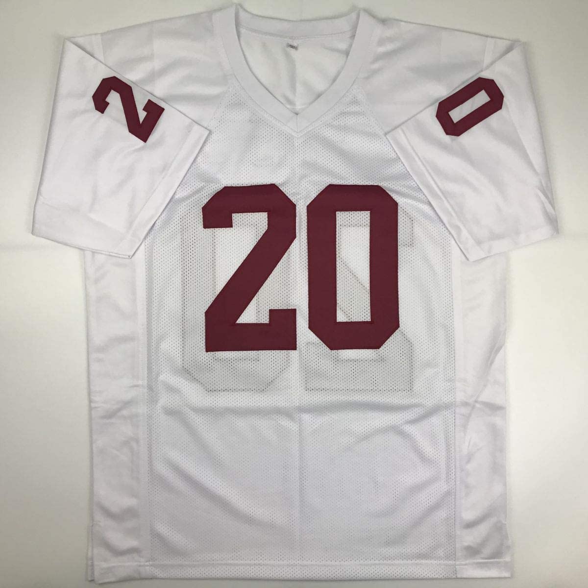 Autographed/Signed Billy Sims 78 Heisman Oklahoma White College Football Jersey JSA COA