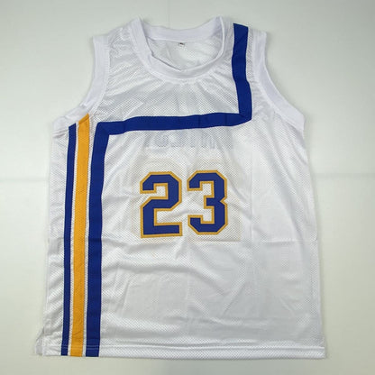 Autographed/Signed Ron Artest Metta World Peace Indiana White Basketball Jersey JSA COA