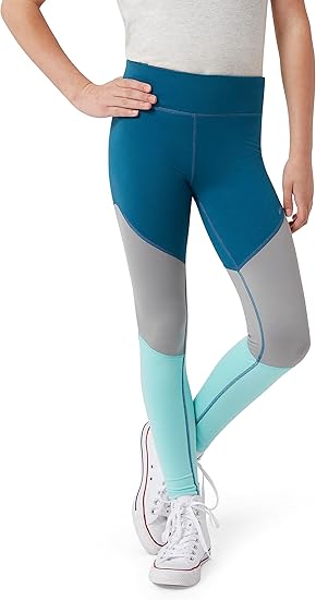 Eddie Bauer Girls' Leggings - Performance Stretch Activewear Leggings - Yoga Pants with Pocket for Girls (5-16)