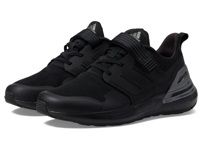 adidas RapidaSport Running Shoe, Black/Black/Black (Elastic), 6.5 US Unisex Big Kid