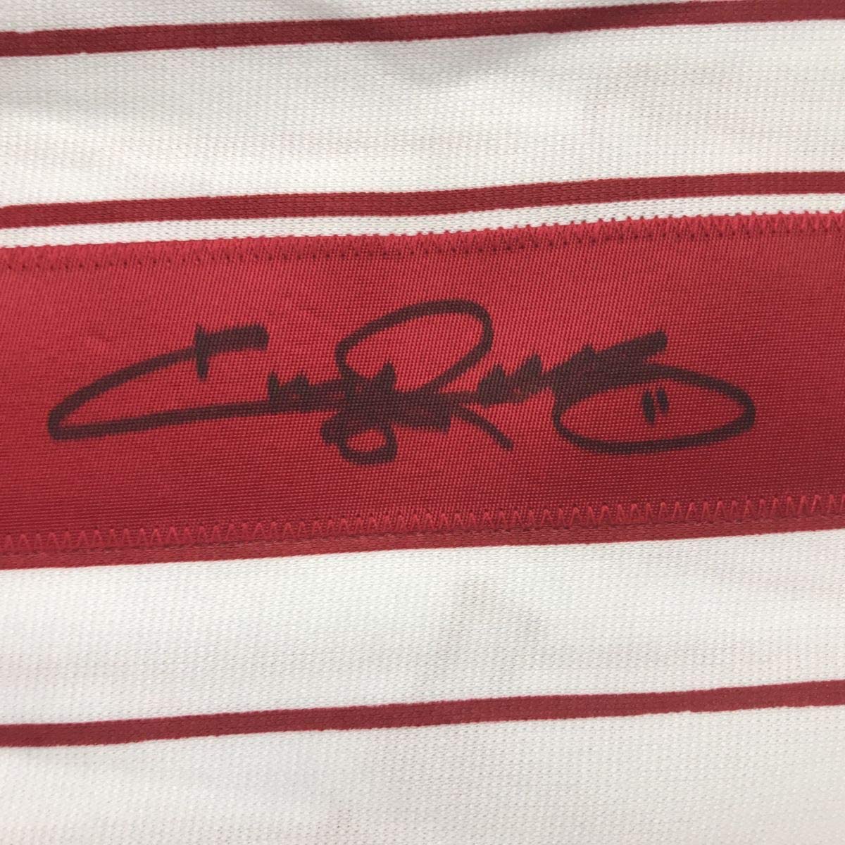 Autographed/Signed Jimmy Rollins Philadelphia Pinstripe Baseball Jersey Beckett BAS COA