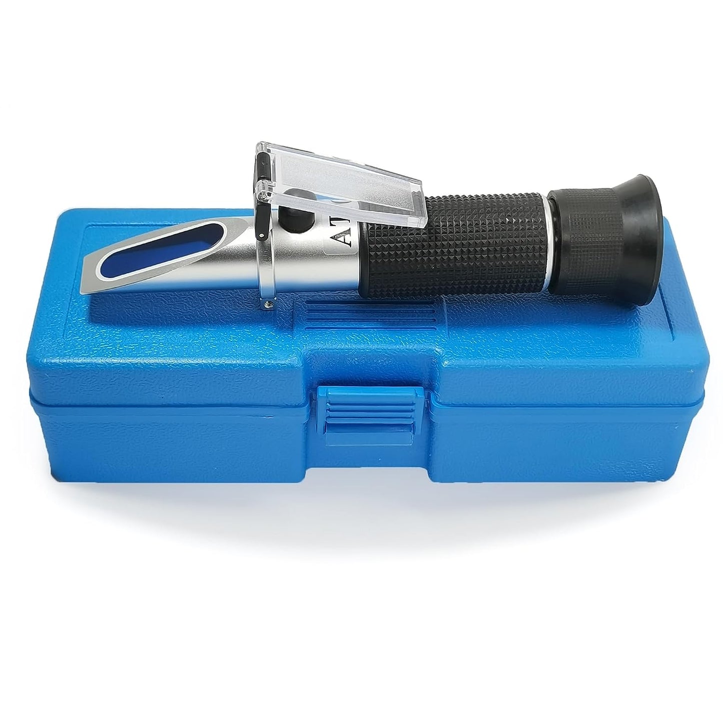 4-in-1 DEF Antifreeze Coolant Refractometer for Automobile Antifreeze System, Diesel Exhaust Fluid, Battery Acid and Windshield Washer Fluid