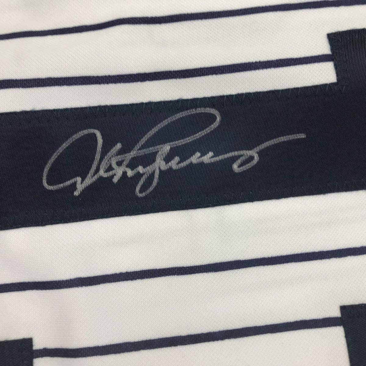 Autographed/Signed Alex Rodriguez New York Pinstripe Baseball Jersey Beckett BAS COA