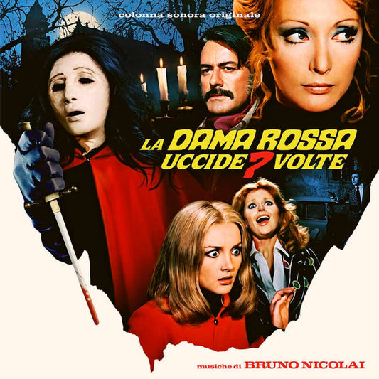Bruno Nicolai - La Dama Rossa Uccide Sette Volte (The Red Queen Kills Seven Times) [RSD 2022] Vinyl Record