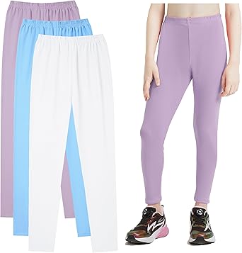 Girls Leggings Toddler Girls Black White Pull On Athletic Fleece Warm Yoga Dance School Leggings Tights Pants