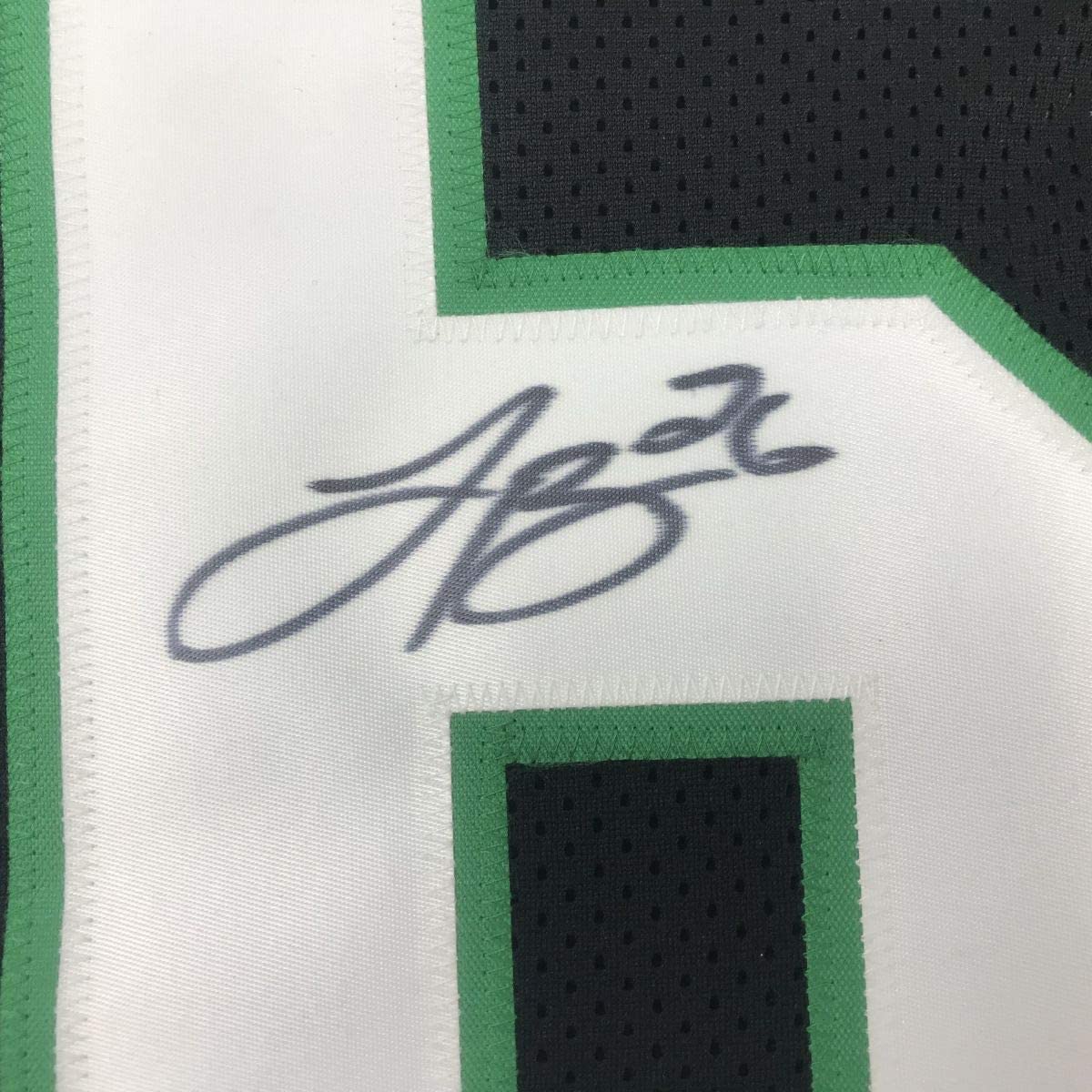 Autographed/Signed Le'Veon LeVeon Bell New York Black Football Jersey PSA/DNA COA