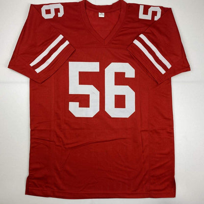 Autographed/Signed Kwon Alexander San Francisco Red Football Jersey JSA COA