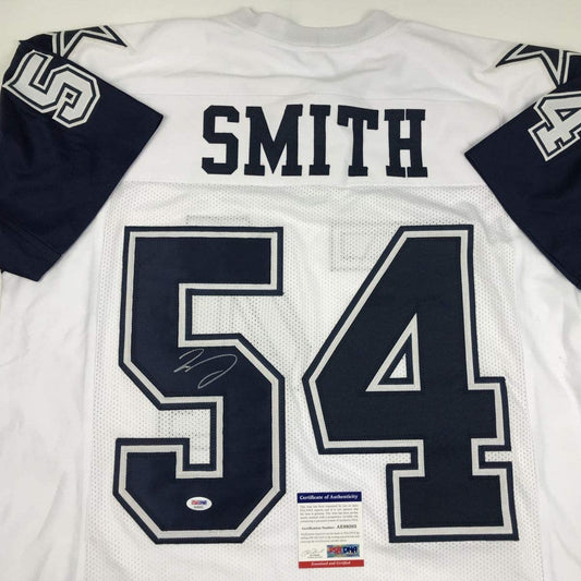 Autographed/Signed Jaylon Smith Dallas Color Rush Football Jersey PSA/DNA COA