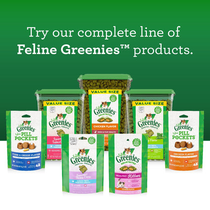 Greenies Pill Pockets Capsule Size Natural Soft Dog Treats, Chicken 7.9 oz. 30ct