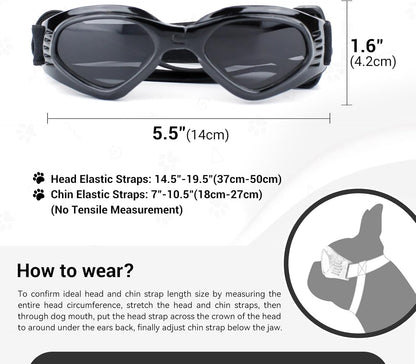 Dog goggles sunglasses cool accessories