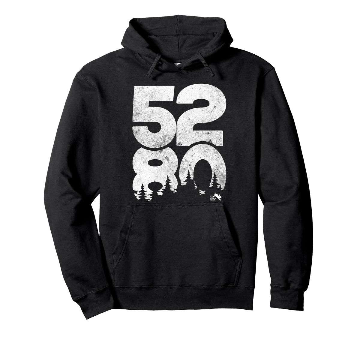 5280 Mile High Denver Colorado Rocky Hoodie - Novelty Apparel for Adults