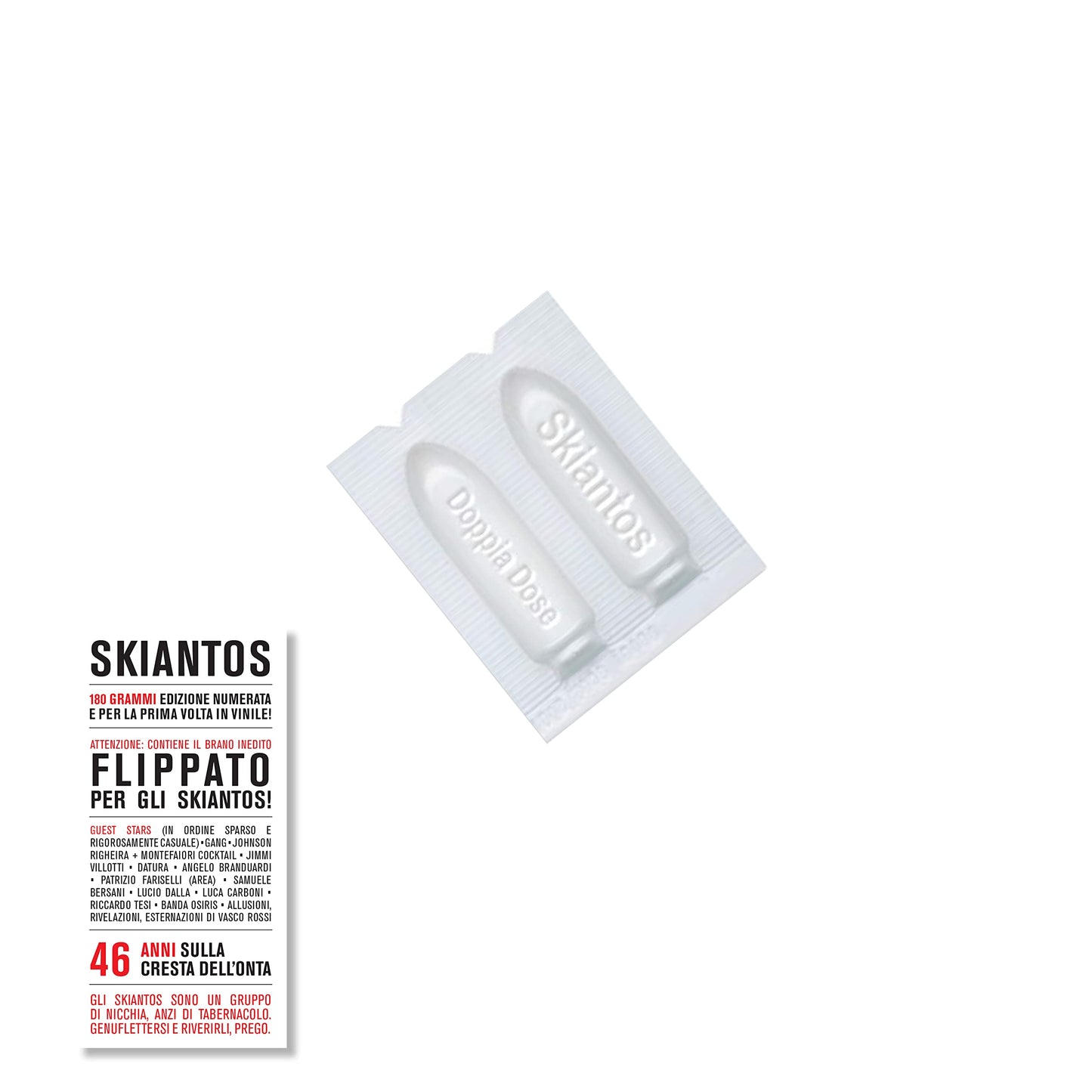 Skiantos - Doppia Dose (Ita) [LP] Vinyl Record