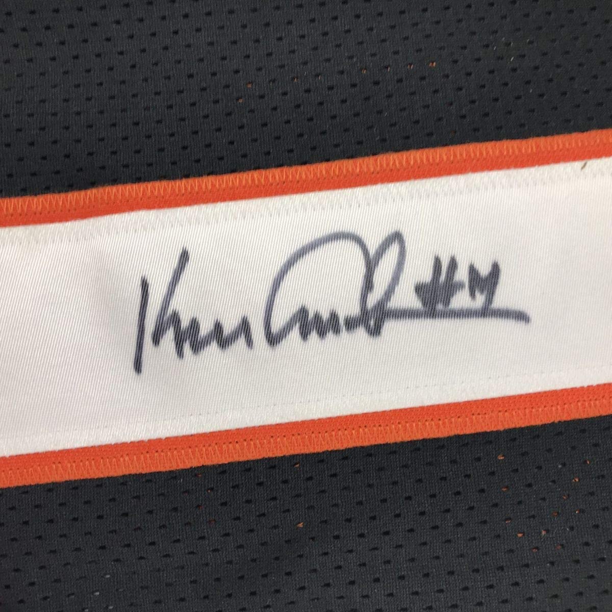 Autographed/Signed Ken Anderson Cincinnati Black Football Jersey JSA COA