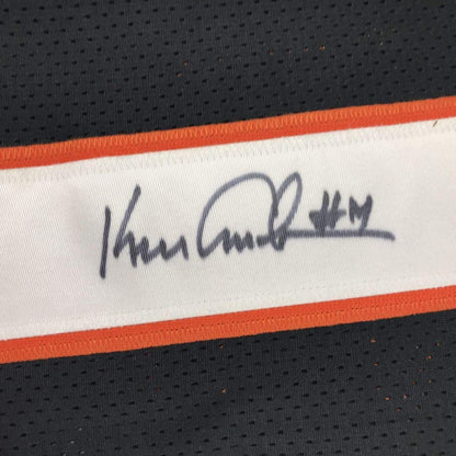 Autographed/Signed Ken Anderson Cincinnati Black Football Jersey JSA COA