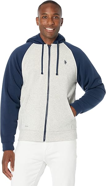 U.S. Polo Assn. Color-Block Raglan Hoodie