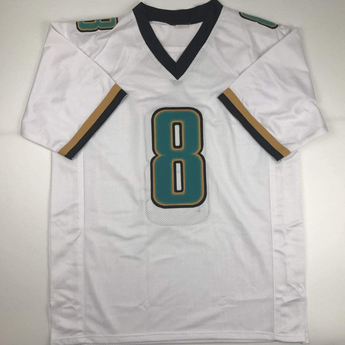 Autographed/Signed Mark Brunell Jacksonville White Football Jersey PSA/DNA COA