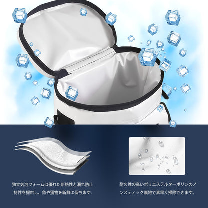 31QT Fish Cooler Backpack, Kill Backpack